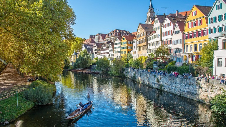 Die Altstadt von Tübingen